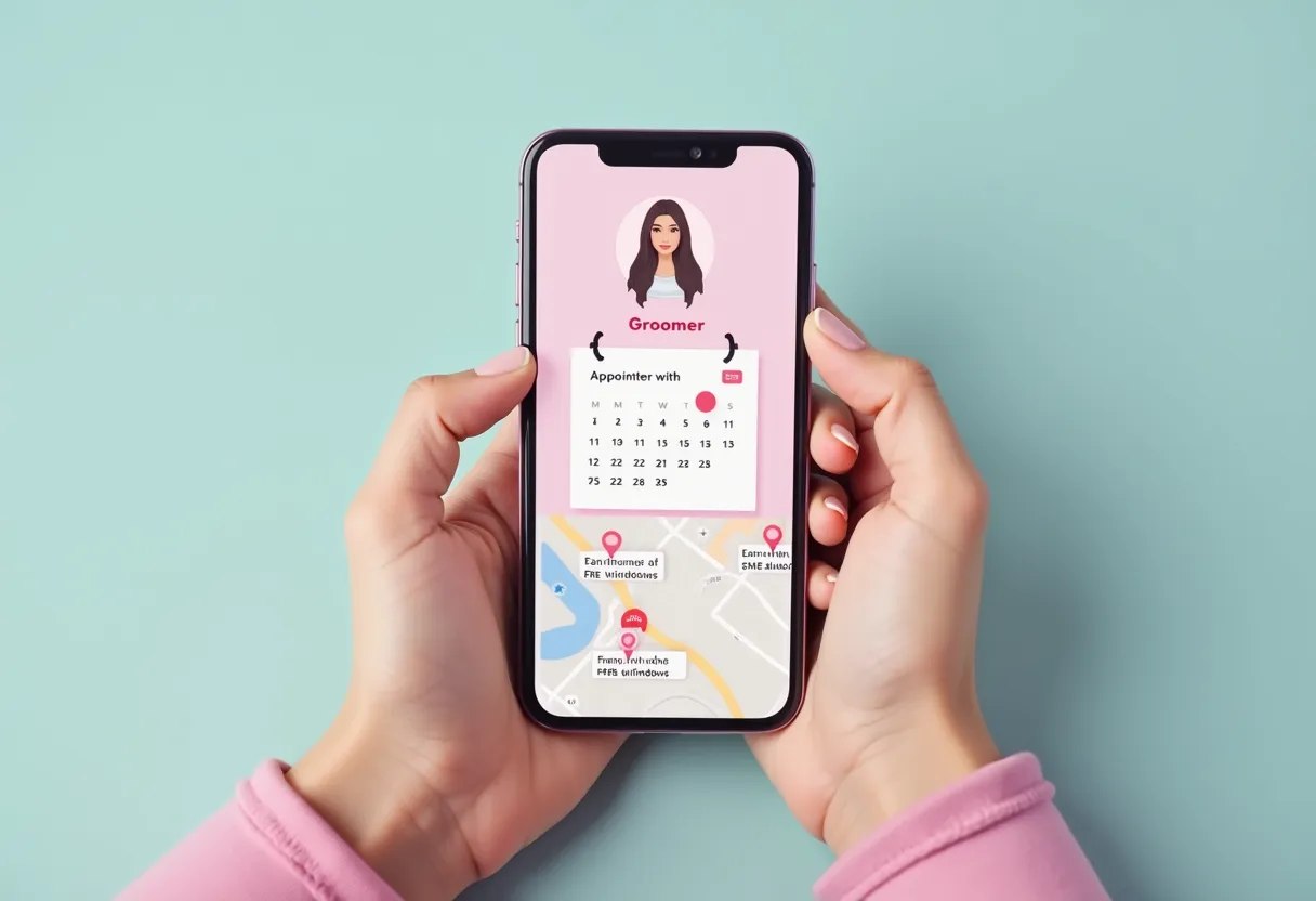 Приложение АйЛапки с записью к грумеру