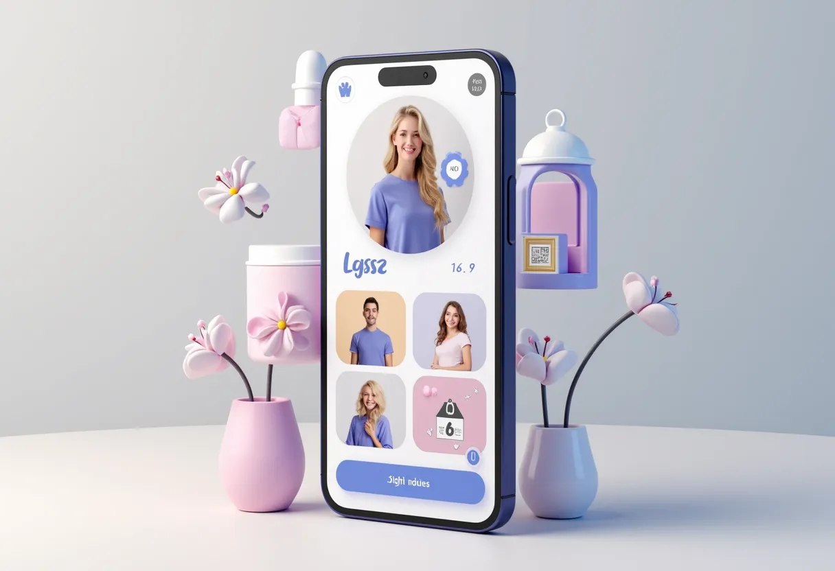 Персональная страница салона в приложении