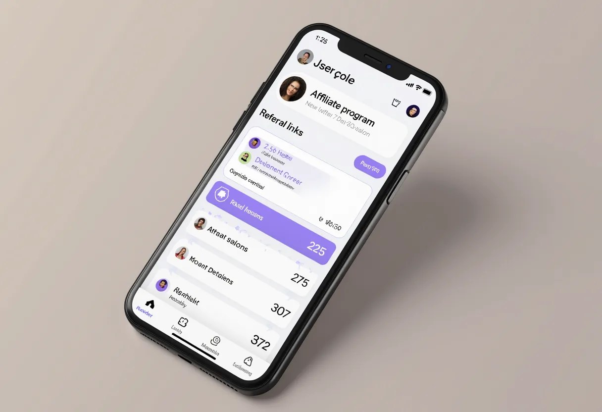 Личный кабинет в приложении